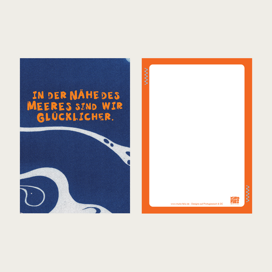 1x Postkarte DE "Meeresnähe" A6