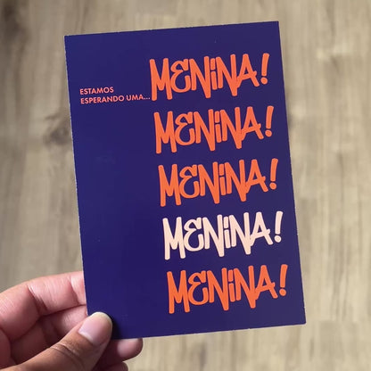 10Stk. PT-Geburtskarte „It’s a Girl!“ – personalisierbar A6